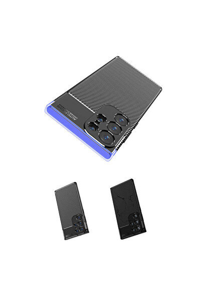 zore Galaxy S24 Ultra Uyumlu Mrsa Black Silicone Case-Black