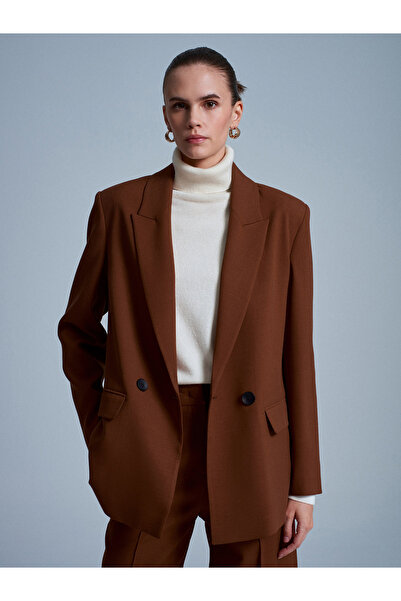 Dilvin 60767 Blazer Jacket-Tile