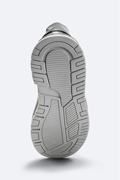 Avva Men's Anthracite 100% Leather Flexible Sole Lightweight Casual Shoes A52Y8017