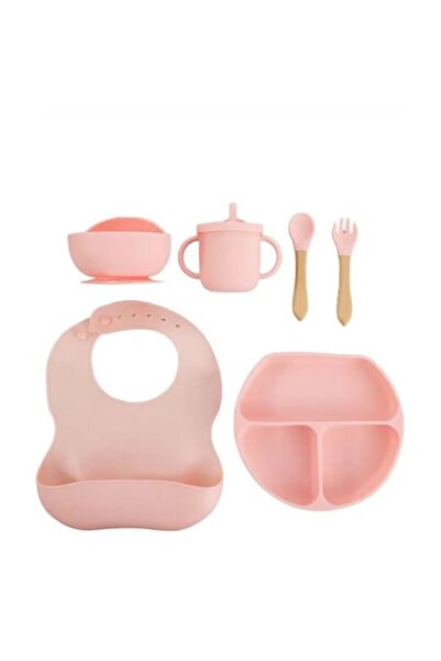 TEA Sports Tea Sports 6-piece baby feeding set, bib, suction plate, suction bowl