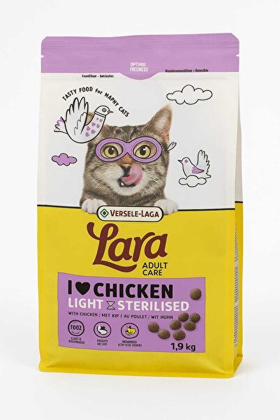 Versele Laga Lara Adult Care Light Sterilised – Hrana uscata pentru pisici sterilizate, 1.9 kg