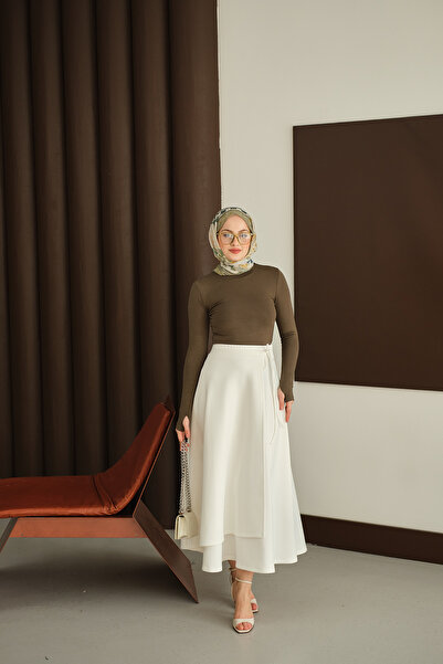 LOCCO Women's Finger-Through Bodysuit Green