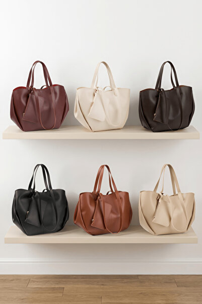 HONEY BAG Pole Mini Wallet Detailed Hand and Shoulder Bag with Magnet Closure