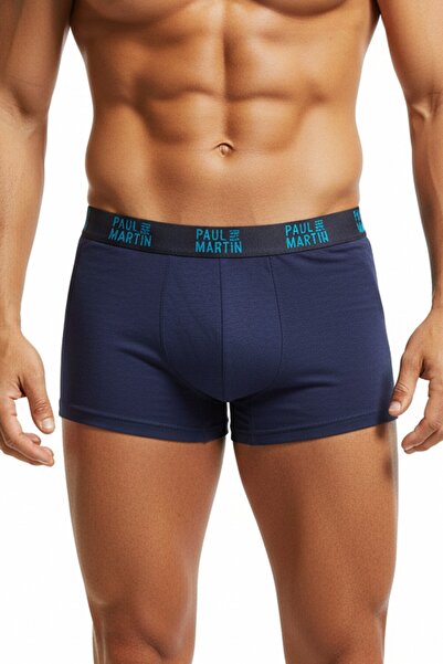 Paul Martin Ανδρικά μποξεράκια Slimfit Cotton And Modal Blend ελαστικό ύφασμα 2-pack