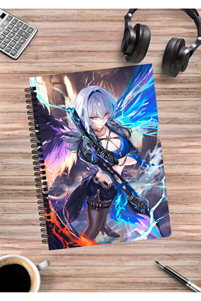 mertfigur Wuthering Waves Anime Spiral Notebook A5 (50 Sheets)