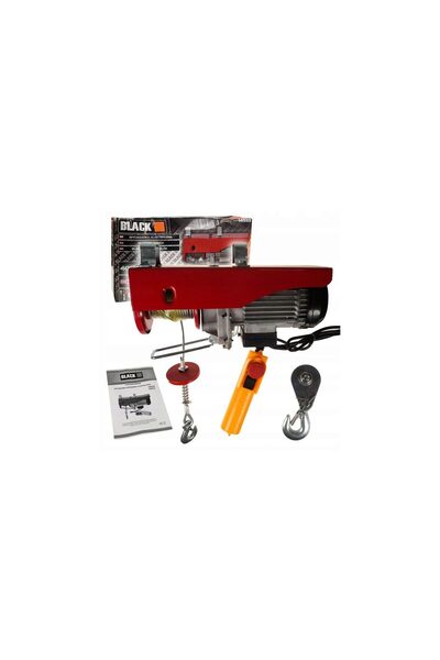 BLACK Electropalan Macara Electrica 800 Kg Palan Electric 220V ( troliu)