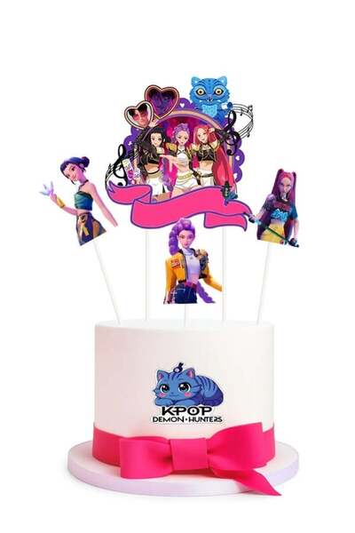 parti show K-POP Huntr/x Pasta Süsü 5'li