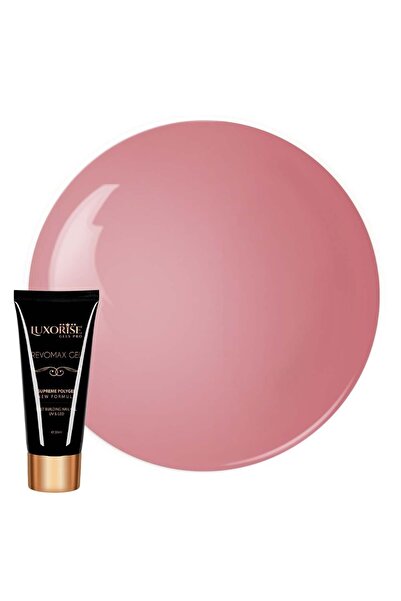 LUXORISE Polygel REVOMAX GEL Roz Piersică, 30ml