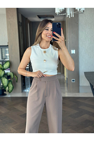 My Blog Women's Mink Redkit Velcro Closure Palazzo Pants