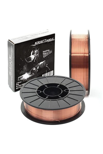 Kraft Welding wire, 1 mm 5 kg, copper plated,