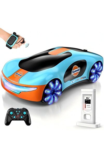 dalip Smart Car "Dalip" with Remote and Gesture Wireless Controller, Lights/Sound/Steam, Rechargeable, 24