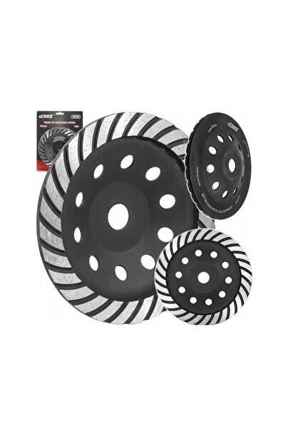 VERKE Disc diamantat pentru slefuit suprafete din beton, 180 x 22.2 x 4 mm,