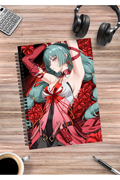 mertfigur Wuthering Waves Anime Spiral Notebook A5 (50 Sheets)