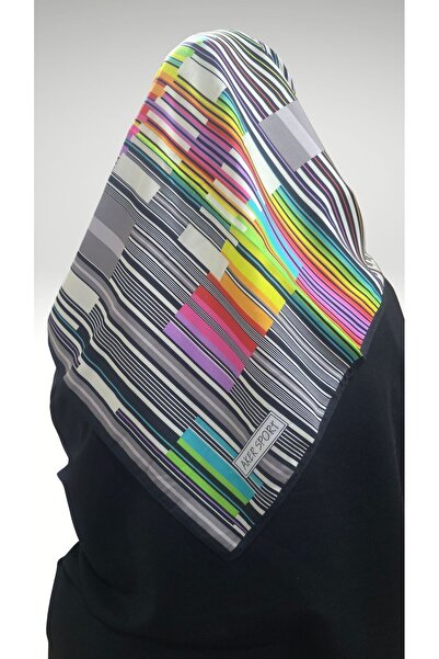 Aker Кольоровий шарф Sport Tivil з геометричним візерунком 3410797-913