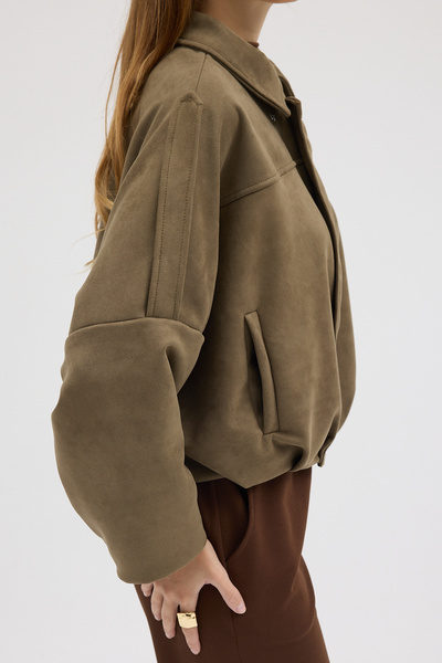 Renvo butik Off-Shoulder Women's Oversized Jacket