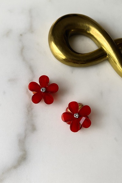 gigigiyim Stylish Mini Clasp with Floral Pattern