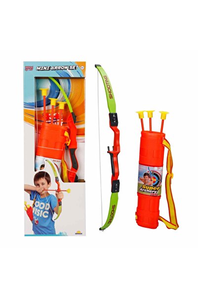 sunman oyuncak مجموعة سهام وقوس مع لوح هدف وشفاط - لعبة رماية للأطفال 55 سم