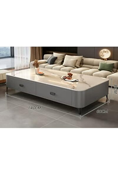 NKX Coffee Table for Living Room Small Household Tea Table Modern light luxury Simple 140*60cm