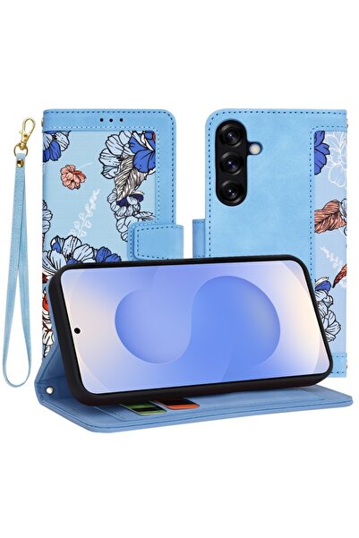 SKYDDAR INNOVATION Husă pentru Samsung Galaxy S25, Flipcraft din piele, buzun...