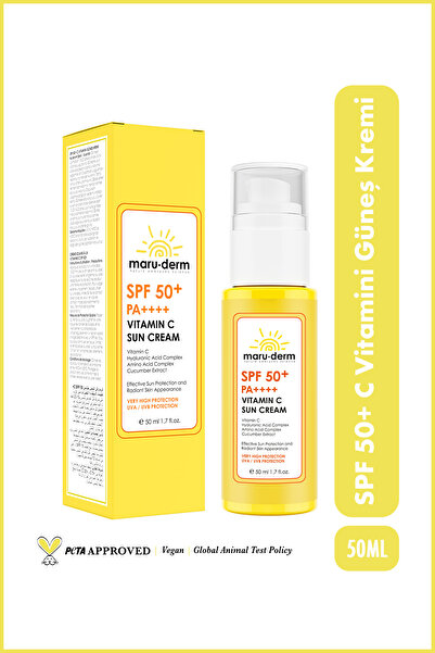 MARU C Vitamini SPF 50+ PA++++ | Yeni Nesil Kore Filtreli 50 ML