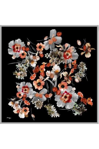 Armine Eșarfă Sport Twill - 8723-32 Negru Roșu