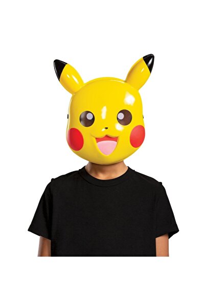 SHOPIENS Masca Deghizare Pikachu Copii Galbena Plastic Model Anime 4+ Ani Petreceri Carnaval