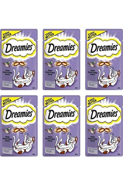 Dreamies Kedi Ödül Maması Ördekli 60gr x 6