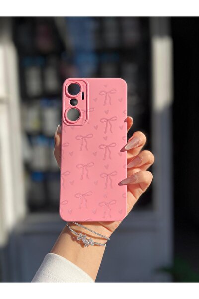 SOFT جراب هاتف من السيليكون المخملي الناعم بنمط منفوش، متوافق مع هاتف إنفينيك...