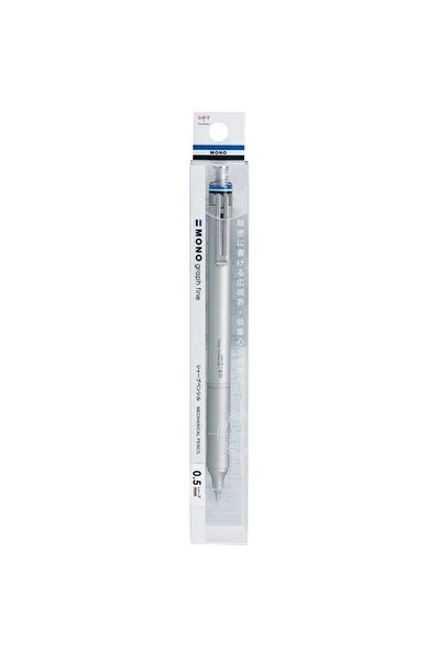 Tombow Graph Fine 0.5mm Mechanical Pencil Silver Dpa-112A Mechanical Pencil