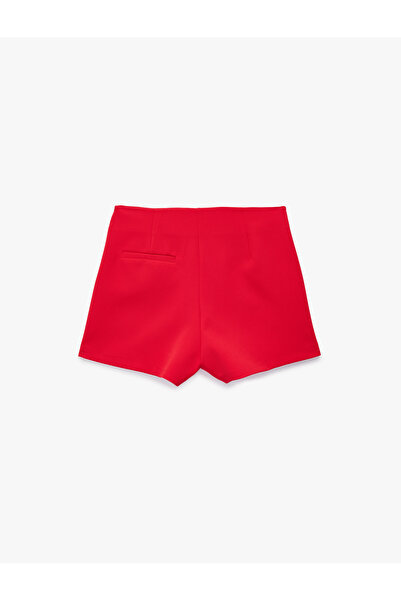 Koton Slim Fit Pocket Detailed Mini Shorts Skirt