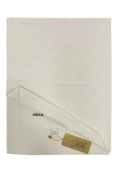 Aker Monogram Shawl - Soft Cream 912