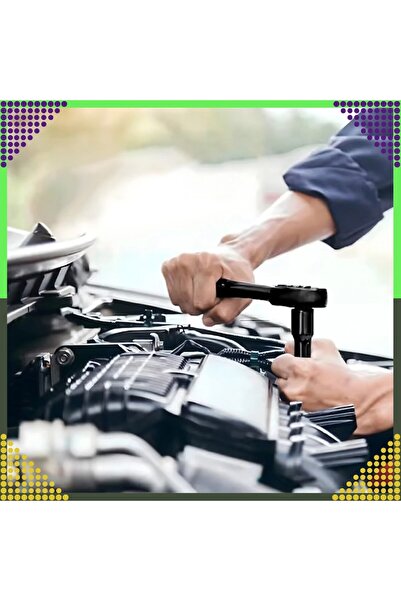 Optim Solution Impact Socket Set 3/8 inch, 50 pcs, Cr-V Steel, Corrosion Resistant, Ratchet Handle