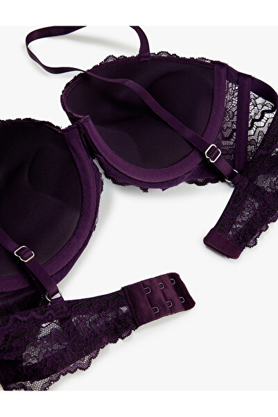 Koton Sutien din dantelă fără sârmă, cu susținere extra umplută