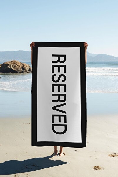 Dolce Mariee منشفة شاطئ بطباعة رقمية منقوشة من ريفيرد ديسيند بيشتامال HVL0011