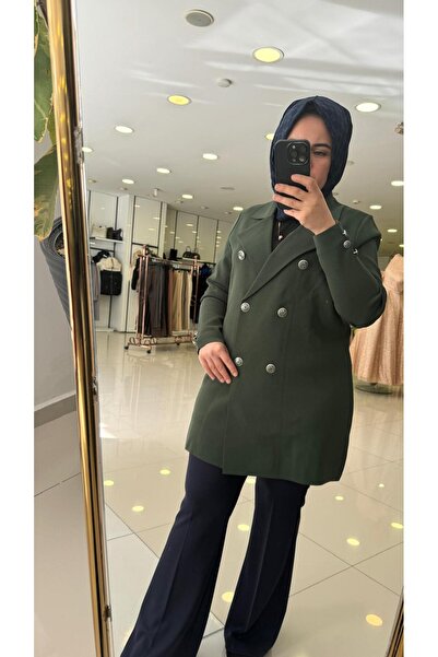 Tığ Triko YENİ KADIN KRUVAZE YAKA RAYON HIRKA HRK.21464.1