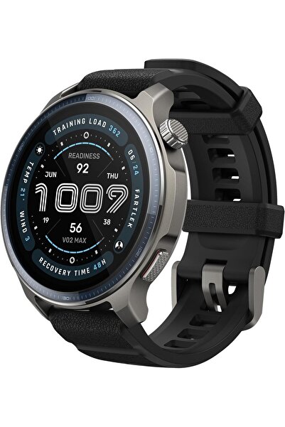 Amazfit ساعة Balance 2 الذكية، 47 مم، AMOLED، زجاج الياقوت، نظام تحديد المواقع العالمي (GPS) ثنائي النطاق، بطارية تدوم حتى 21 يومًا