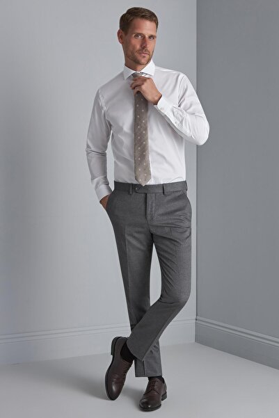 İgs Сірий Regular Fit Зручний крій Нормальний пояс Прямі штани