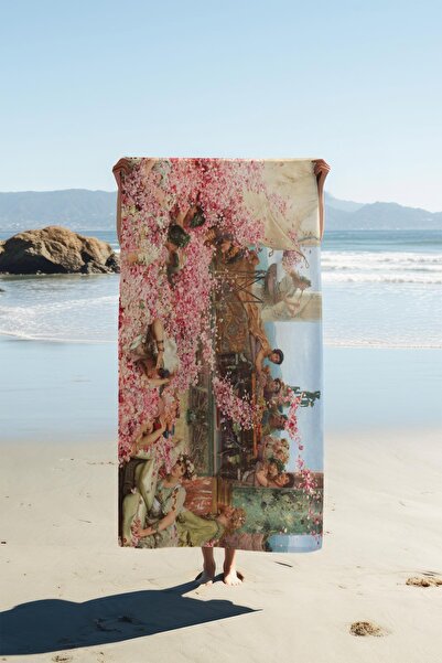 Dolce Mariee Digital Printing Beach Sea Towel Modern Patterned Peshtemal Hvl0029