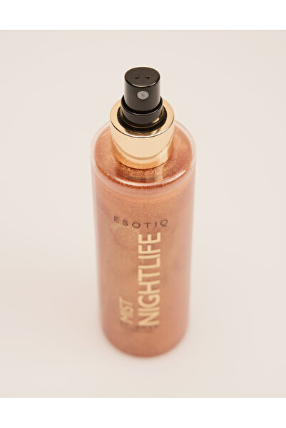 ESOTIQ Women's Parfum Body Mist Shimmer Vanilla & Oriental Flowers 200ml Glowing Skin | Nightlife