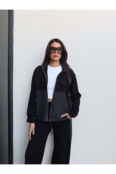 ESRAHELVACI Paneled Modal Tracksuit Set