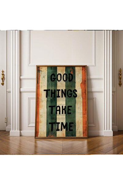 Tuba Decor Tablo dintr-o singură bucată cu rame din lemn pentru sufragerie, sufragerie, bucătărie