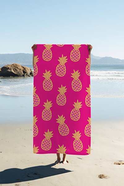 Dolce Mariee Digital Printing Beach Sea Towel Pineapple Patterned Peshtamal H...