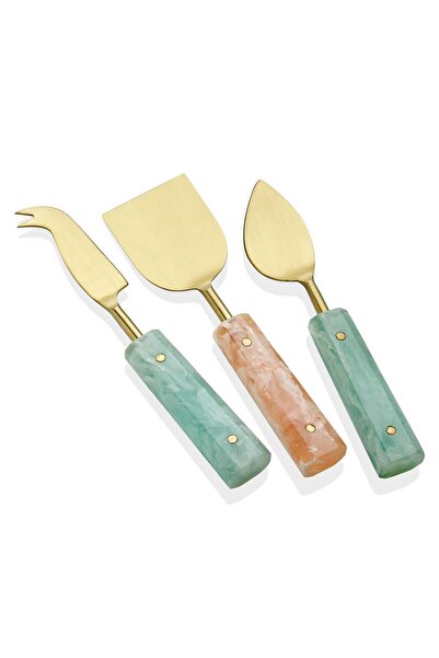 RİVO HOME DECOR Duo Cheese Serving Set 3 Pieces