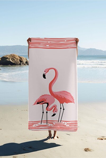 Dolce Mariee Digital Printing Beach Sea Towel Flamingo Patterned Peshtamal Hv...