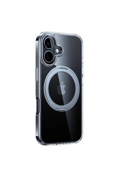 TORRAS Case for IPhone 16, Ostand Pro MagSafe, Transparent