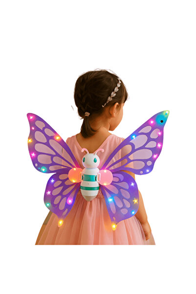 OferteTop Aripi de Fluture cu LED-uri Colorate pentru Copii