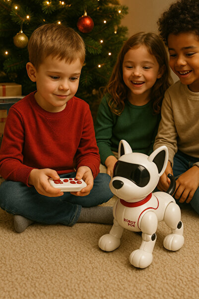 OEM Robot Dog with Remote Control – Smart Interactive Toy for Kids, Movement, Sounds &