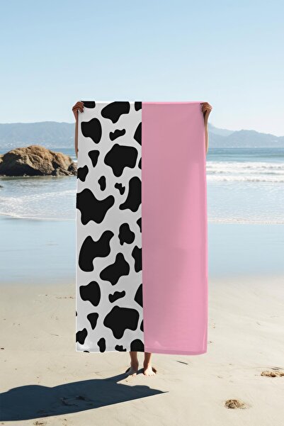 Dolce Mariee Digital Print Beach Sea Towel Leopard Patterned Peshtamal Hvl0190