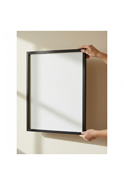 Fark Tanıtım Solid Pine Wood Frame – 3mm Mdf Backboard, Shatterproof 500 Micron Clear Pvc Front Protection