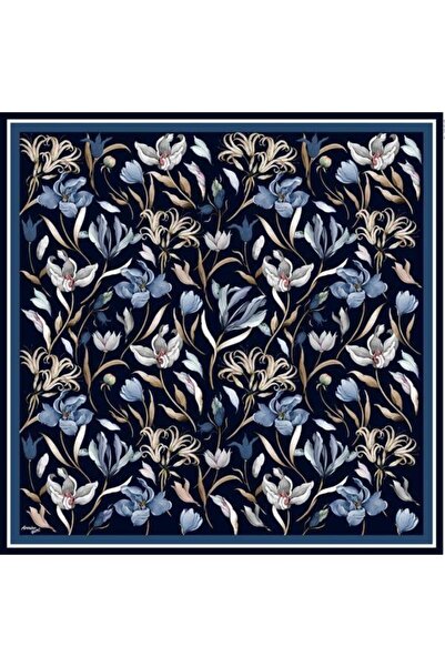 Armine وشاح رياضي من نسيج قطني طويل - 8825-80 أزرق داكن